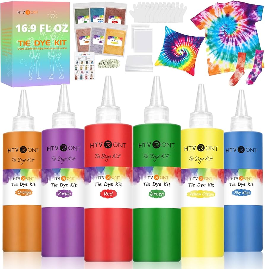 Beginner Tie Dye Kit - 6 Colors