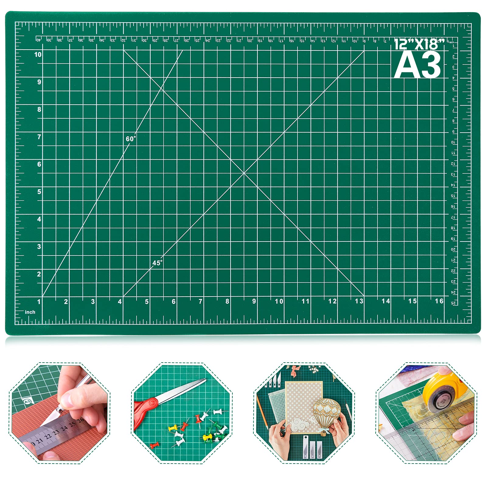 Compact Self-Healing Cutting Mat 12