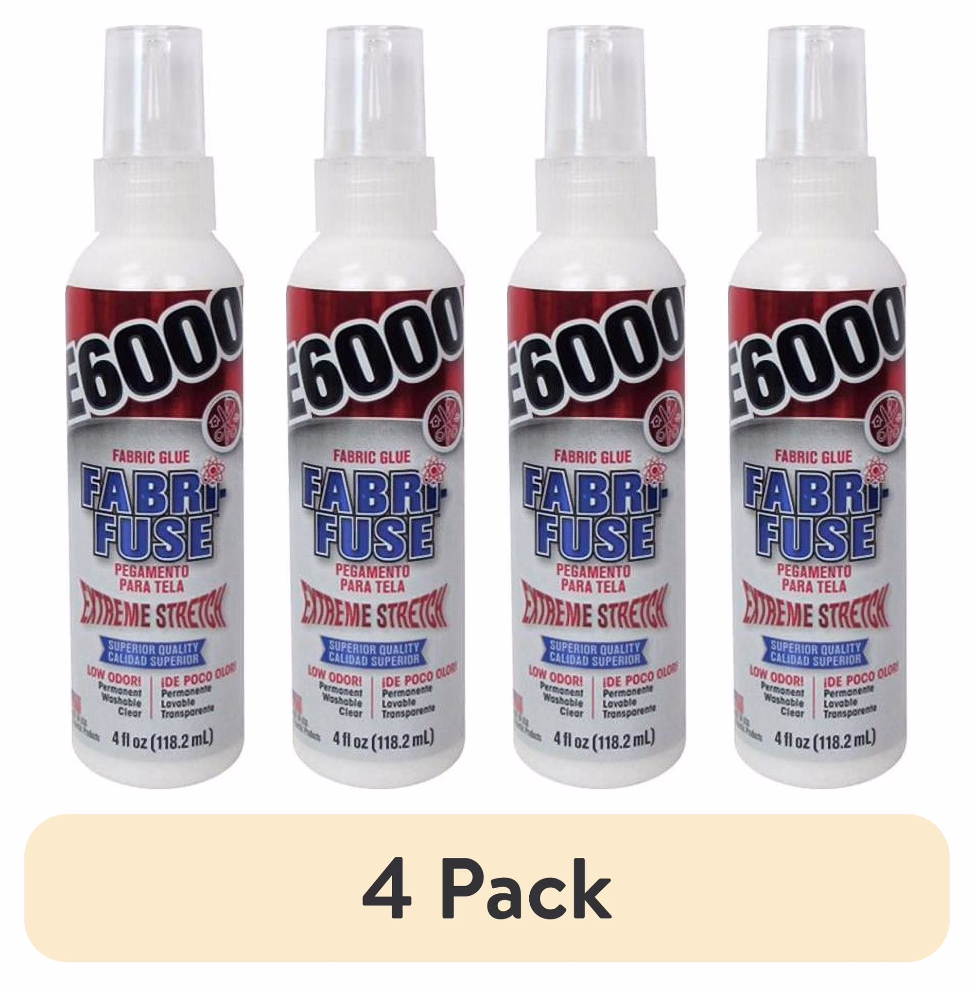 E6000 Fabric Fuse Multi-Pack 4 Tubes