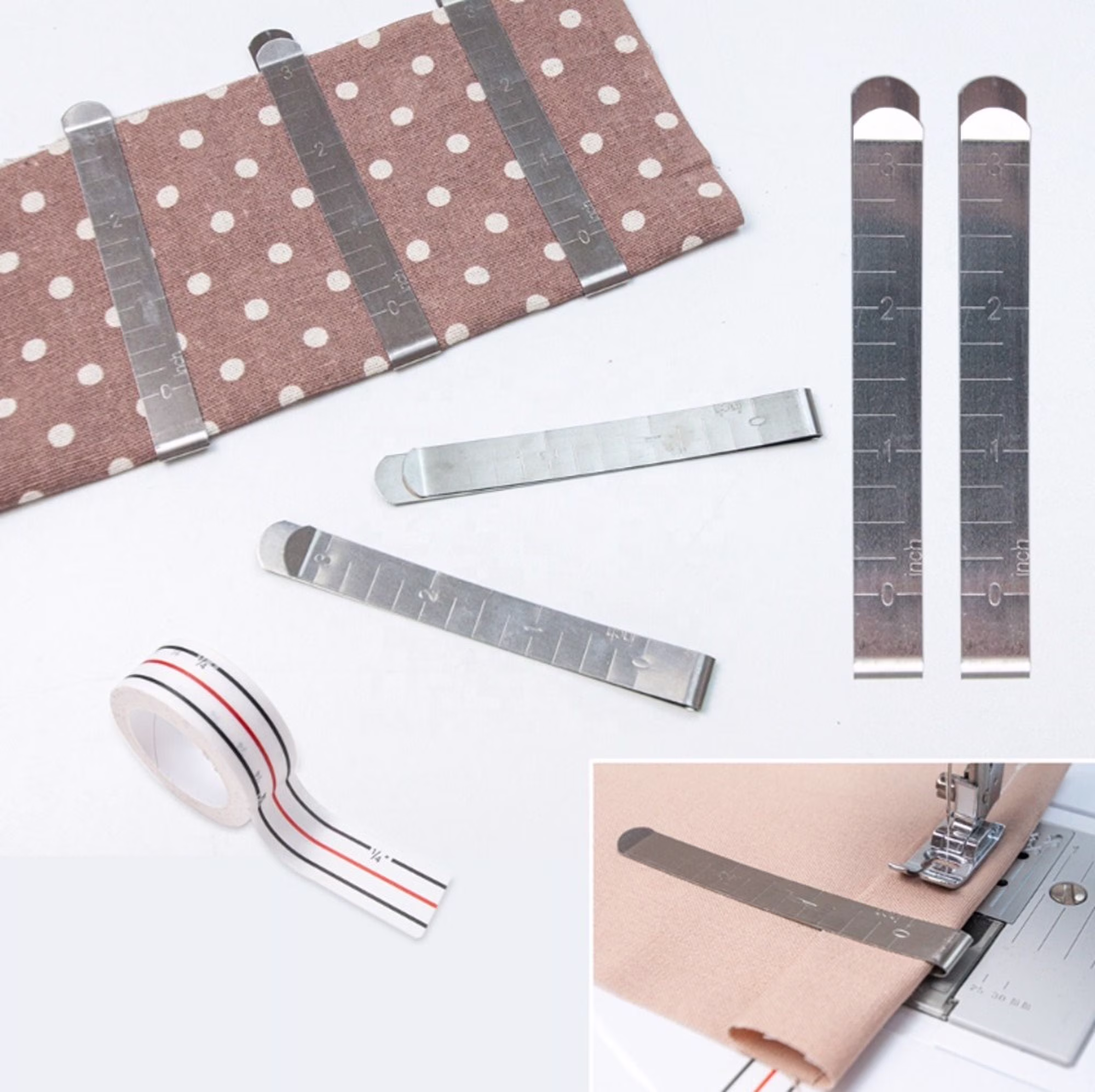 Fabric Clips with Measuring Marks