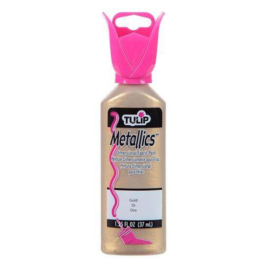 Gold Dimensional Fabric Paint