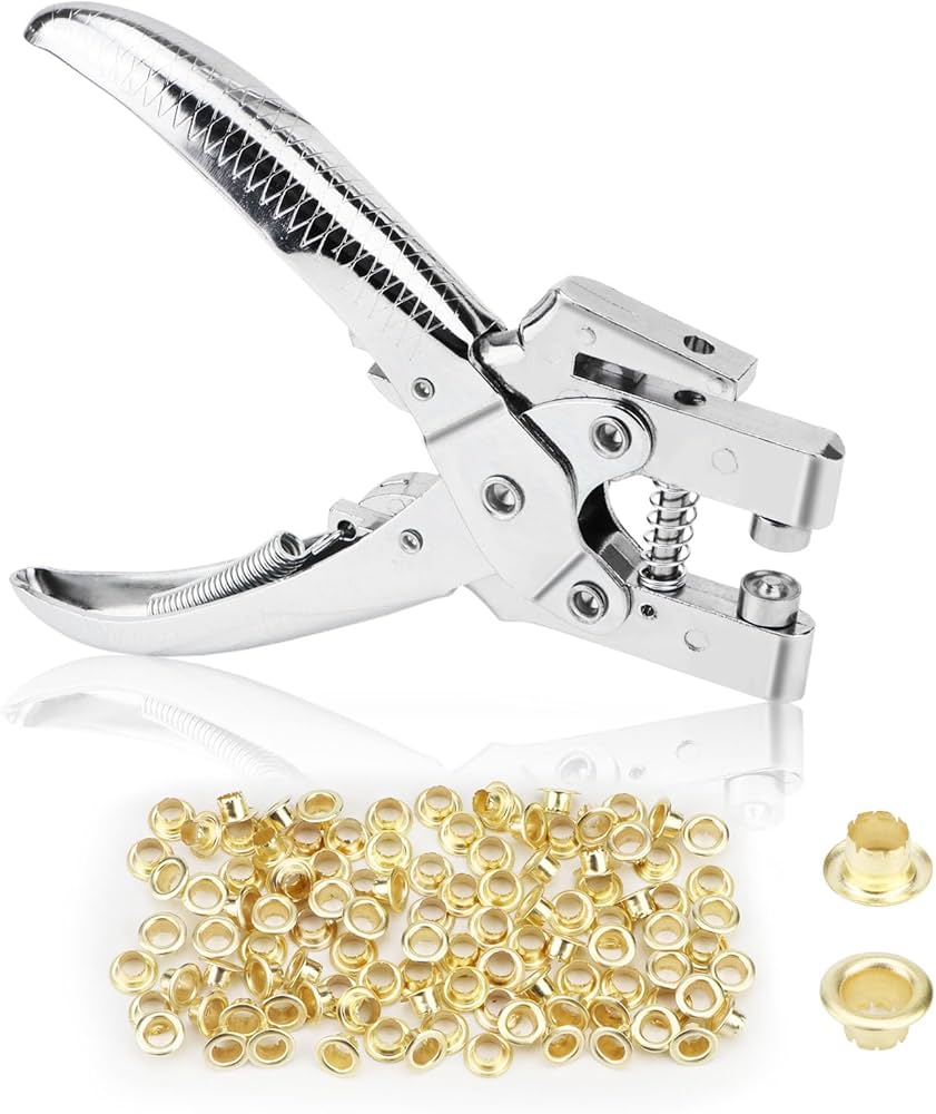 Heavy-Duty Fabric Eyelet Punch Set