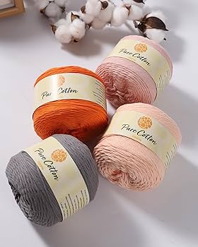 Premium 100% Cotton Worsted Weight Yarn