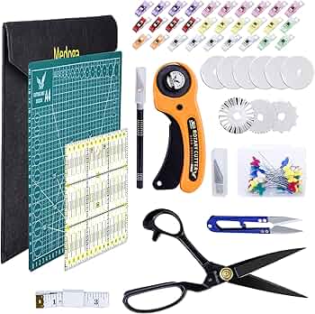Professional Quilter's Rotary Cutter and Mat Combo