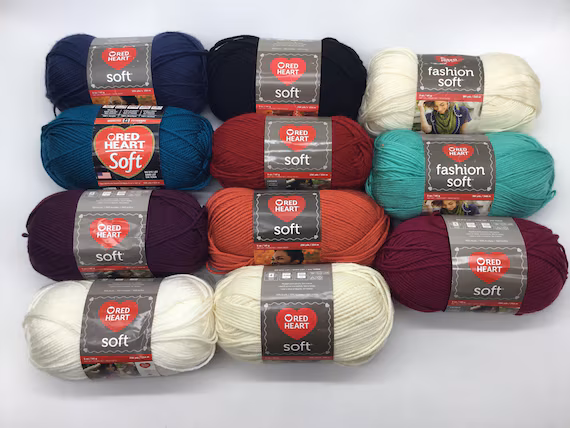 Red Heart Yarn from JoAnn - Premium Yarn for Knitting and Crochet Projects