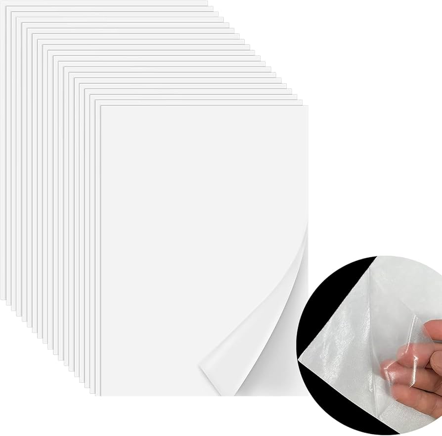 Temporary Fabric Adhesive Sheets